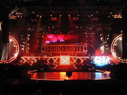 Concert Stage Design - Fahrenheit World Tour Concert 2008 Hong Kong Pic.8
