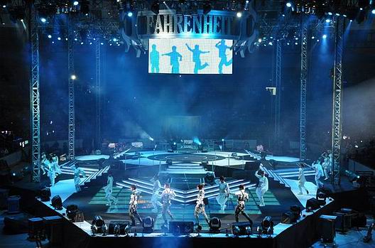 Concert Stage Design - FAHRENHEIT WORLD TOUR CONCERT 2008-2009 PIC-10