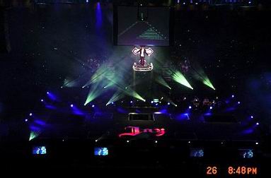 Concert Stage Design - Jay Chou World Tour Concert - 2004 Singapore Pic. 1