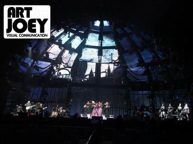 Concert Stage Design - AMIT Century World Tour Concert 2009 China Version Pic. 16
