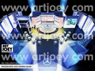 Event Design-The All Mercedes Benz Asia Fashion Award