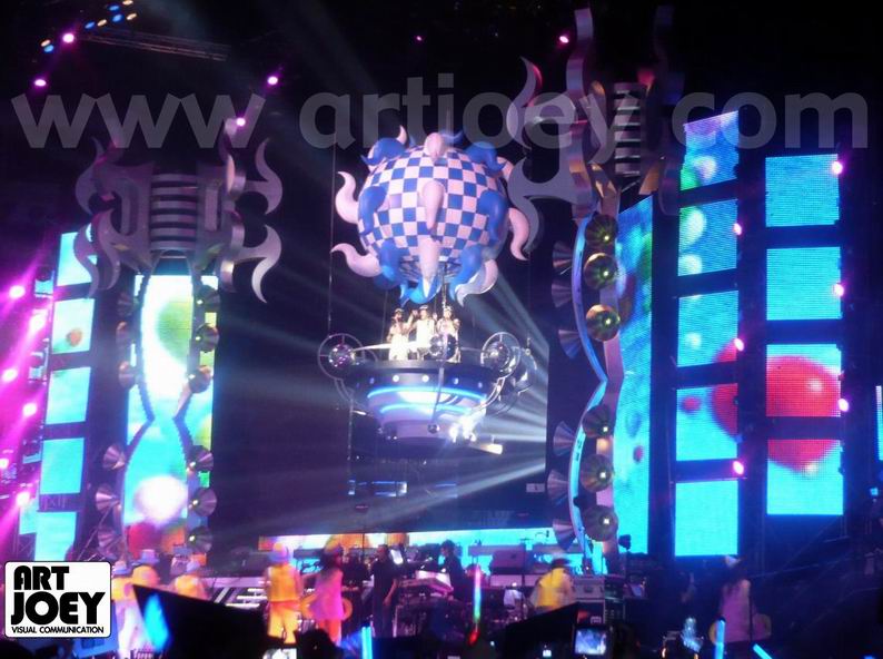 Concert Stage Design - Fahrenheit World Tour Concert 2009 Hong Kong Pic.6