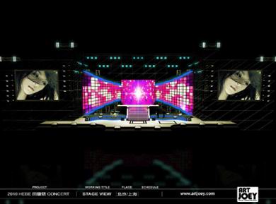 Concert Stage Design - HEBE'S Concert 2011 Taiwan Pic. p1