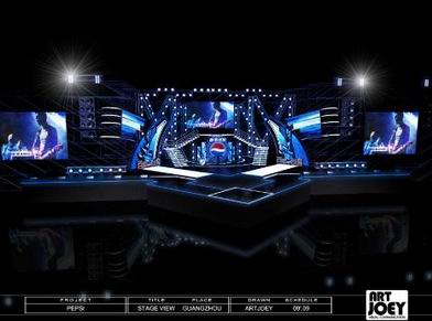 Concert Stage Design - Pepsi Band Award 2009 Final Round Pic. 4